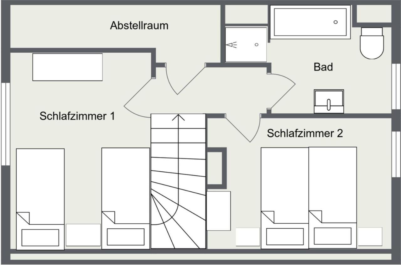 Ferienhaus Gartenstrasse Osten Exterior foto